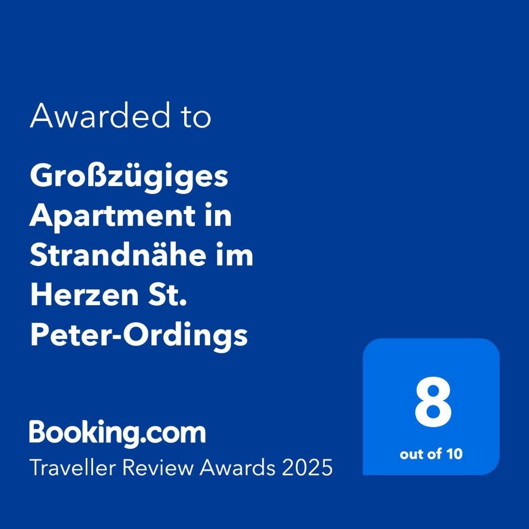 Großzügiges In Strandnähe Im Herzen St. Peter-ordings Apartment *